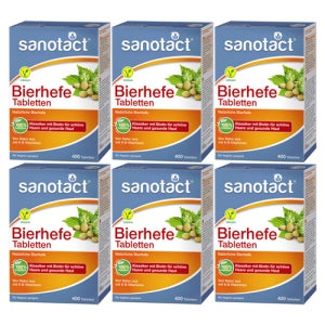 비오라보 비어헤페 맥주효모 1박스 400정 X6개 묶음