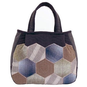 일본 올림푸스 헥사곤퀼트가방 패치워크패키지키트