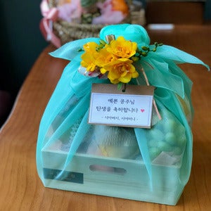 크리스탈 보자기/ 민트 /할인중