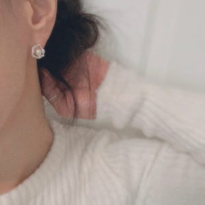 (실버925/담수진주/SET)목걸이+귀걸이, 리베르떼가든