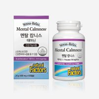 네추럴팩터스 L 테아닌 400mg x 60캡슐