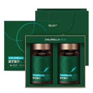 대상웰라이프 클로렐라 NEW 세트 200mg x 700정 x 2개입 면역력 항산화 피부건강 콜레스테롤 개선
