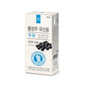 한미메디케어 이롬 황성주 국산콩 두유 검은콩 고칼슘 190ml