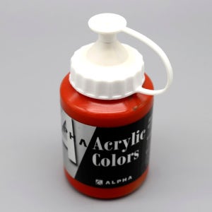 알파아크릴물감 250ml 빨강 A-04-065