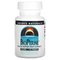 소스 네츄럴 Source Naturals BioPerine, 10mg, 120정