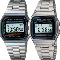 CASIO A158 A168 시리즈 빈티지 손목시계