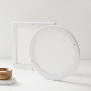 LED 10인치 슬림엣지 원형/사각 직부등/센서등 20W