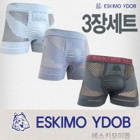 이돕 에어쿨링드로즈 3장 남성 남자 사각 드로즈 팬티