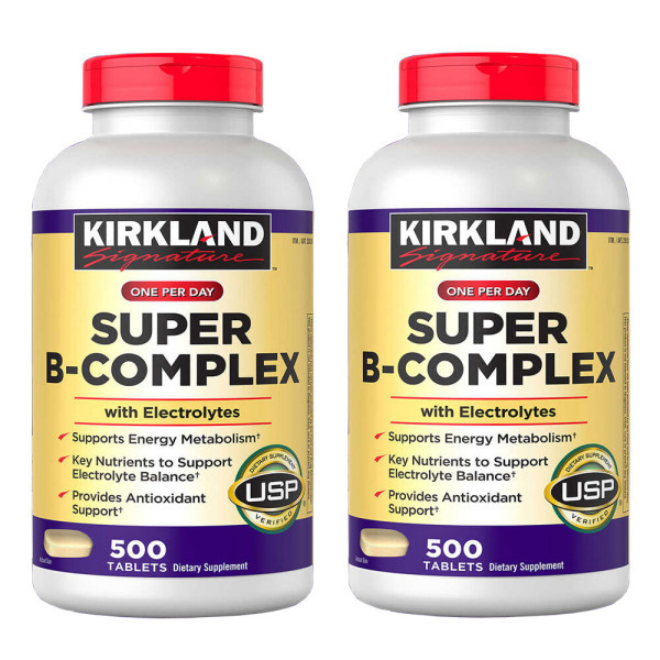 커클랜드 Kirkland <b>슈퍼 B</b> <b>컴플렉스</b> 1+1 총1000 타블렛