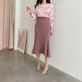 더봄 롱타임 스커트
