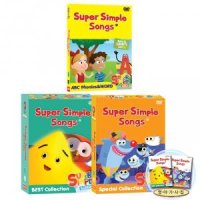 슈퍼심플송 SUPER SIMPLE SONG ABC Phonics&WORD+베스트+스페셜Collection DVD 32종전체세트