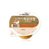 대상웰라이프 뉴케어 복숭아젤 100g