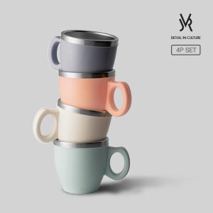 JVR 유로머그 4P Set