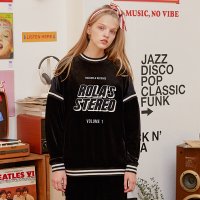 로라로라 VELVET SWEATSHIRT TS-19723