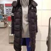 르꼬끄스포르티브 선데이 롱기장 구스다운 Q8422ADJC1- BLK