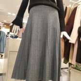 올리브데올리브 밴드 플리츠 롱스커트 YZ9WS092