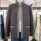 르샵 19FW 시보리배색 덕다운 경량패딩 LJAPD553