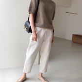 보웬 세미 배기 팬츠