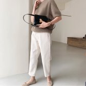 쿠폰할인 보웬 세미 배기 팬츠