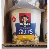 Quaker Instant Grits Butter 퀘이커 인스턴트 그리츠 버터 1 48oz 42g 2팩