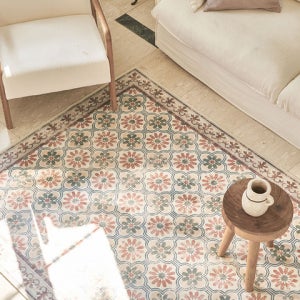 [데코뷰] 모로코 빈티지 타일 러그