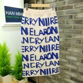 알파벳 니트스커트