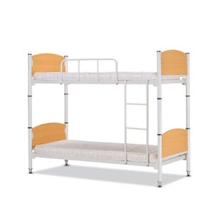 SH-3008철제원목침대(2인용)