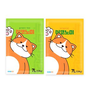 두부랑캣츠 두부모래 이코노미 오리지널/녹차 7L