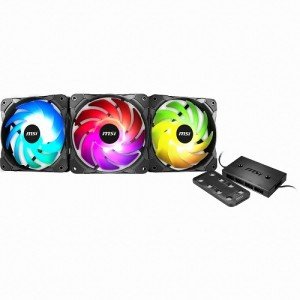 MSI 레인보우 미스틱 120 ARGB (컨트롤러/3팩)