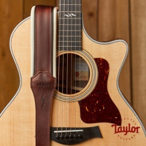 Taylor 테일러기타멜빵 400시리즈 르네상스 브라운 스트랩 Taylor 4105-25- Brown