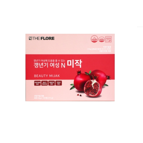 더플로레 <b>갱년기여성</b> N 미작 600mg x 120정
