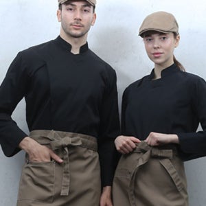 조리복 조리사복 주방유니폼 칠부 긴팔 쿨원단