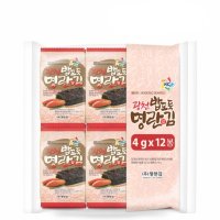 광천김 밥도둑 명란알김 4g x 12개입