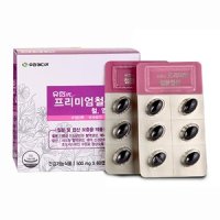 유한메디카 프리미엄 철분 엽산 500mg x 60캡슐