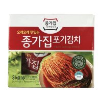 대상 종가집 오래오래 맛있는 포기김치 3kg