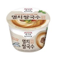 종가집 멸치 쌀국수 컵라면 1개