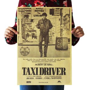 어가네 영화 포스터 M087 로버트 드니로 택시 드라이버 명화 빈티지