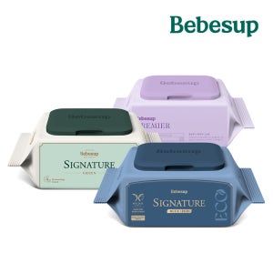 베베숲 [휴대용 모음] 시그니처 에코 외 휴대 캡 물티슈 12팩 모음