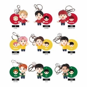 <b>EXO</b> 엑소 피규어 키링+손거울