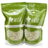 푸드팜 캐나다산 햇 햄프씨드 1kg(500gx2팩) 대마씨 2022년산