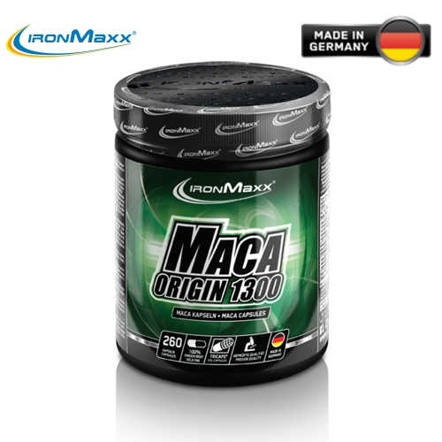 IRONMAXX <b>아이언맥스</b> ironmaxx <b>마카</b> 오리진 1300mg 260캡슐 독일직배송