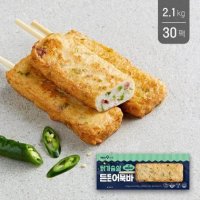 바디나인 닭가슴살 든든어묵바 매콤한맛 70g 30팩