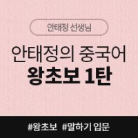 [중국어인강] 안태정선생님의 중국어 왕초보 1탄 / 시원스쿨닷컴