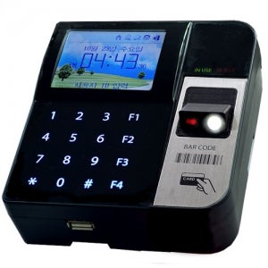 HU-5000B 바코드 QR 카드 인식 근태 출결 회원 리더기