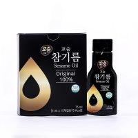 꼬숨식품(주) 일회용 참기름  1팩  15ml