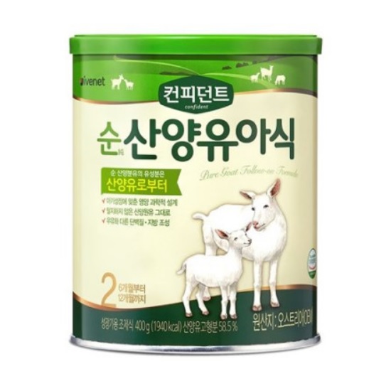 아이배냇 컨피던트 순 산양유아식 2단계  800g  1개