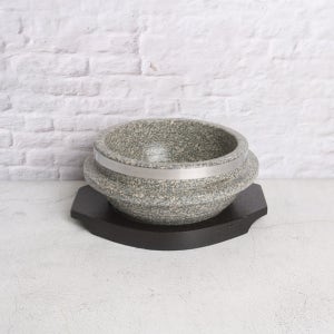 MSC 진밤색 돌솥밥 목받침