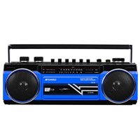 SANSUI Bluetooth 카세트 USB / SD / MP3 대응 SCR-B2 BL