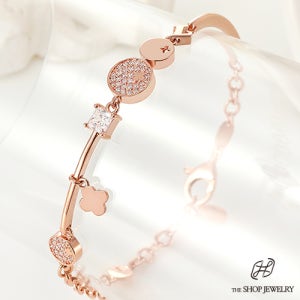 14k 18k 40대 여자 레이어드 뱅글 데일리 체인 금팔찌 와이프 아내 기념일 생일선물