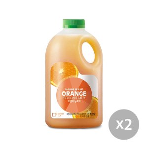 [스위트컵] 오렌지농축액 1.8kg x 2개